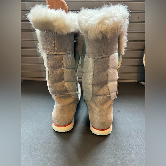 TIMBERLAND Boots Long Boots for Snow Waterproof Size Girls 6 gray - Picture 3 of 8